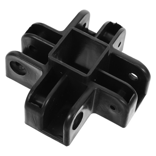 Tent bracket connector 4 way - tent,