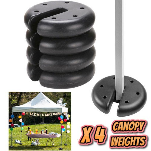 Round canopy tent leg - canopy, weights